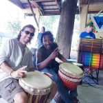 Tony Mamoudou Jim drumming